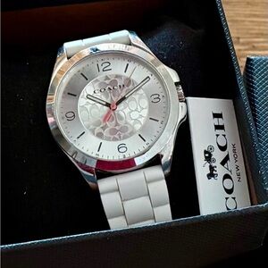 COACH Libby Watch, 37 Mm, CA496 w Box Like New!